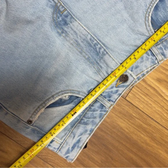 Light Blue Denim Jeans zara wide leg - Picture 5 of 7